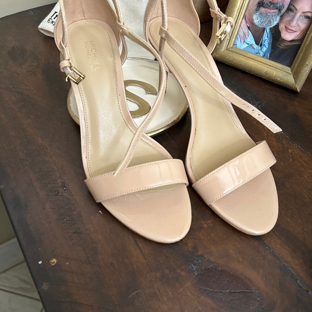 Michael Kors Blush Heeled Sandals